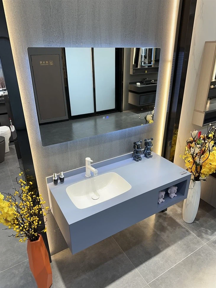 Bathroom Slate Cabinet-Blue suppiler