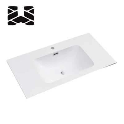 Skin-like Resin Bathroom Countertops