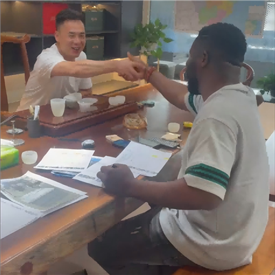 Nigerian Clients Conduct On-Site Visit To LEVI Decoration, Deepening Cooperat...